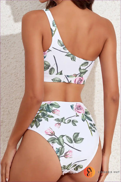 Bikini Set with Fringe Kimono - Bohemian Luxe for Beachwear, Bikini, Boho, Casual, Cover Up