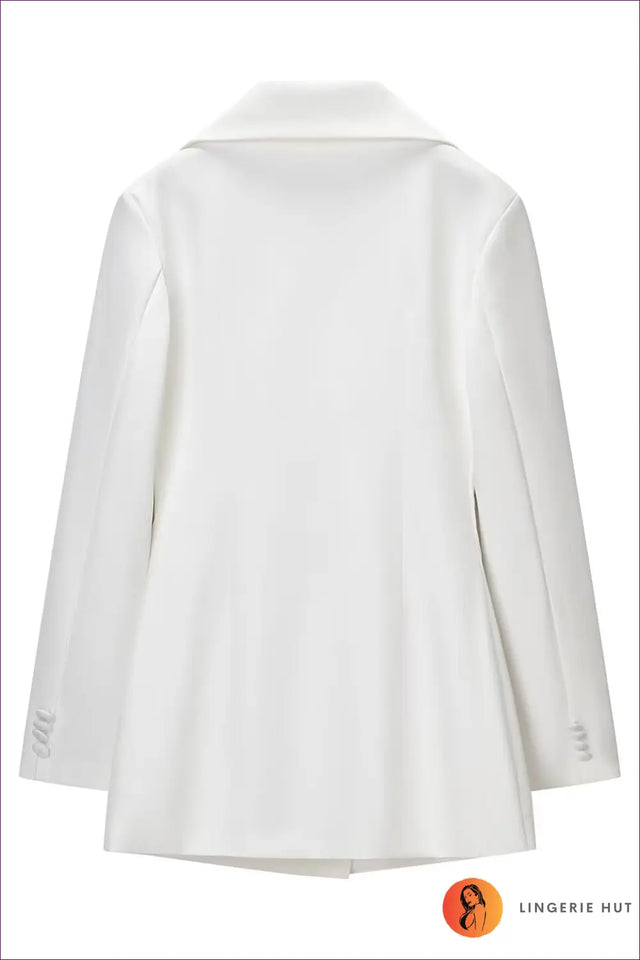 Blazer Dress with Double-Breasted Front - Power Player