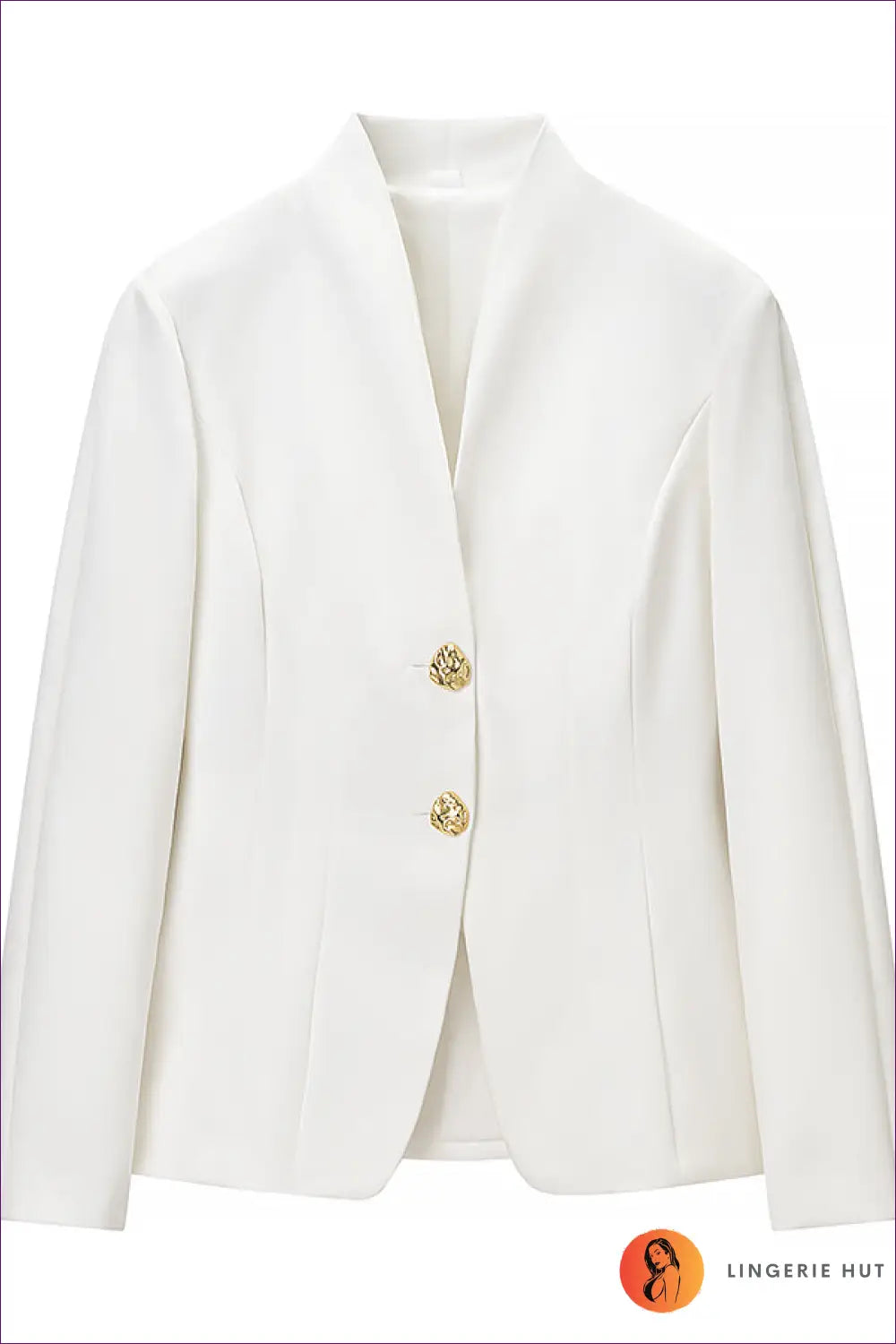 Blazer Set with Tailored Trousers - Executive Presence - s / White Coat - co Ord - Lingerie Hut - All Season • Autumn