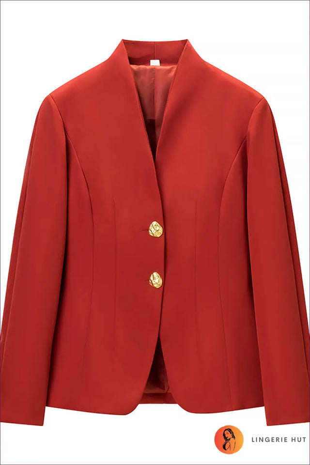 Blazer Set with Tailored Trousers - Executive Presence