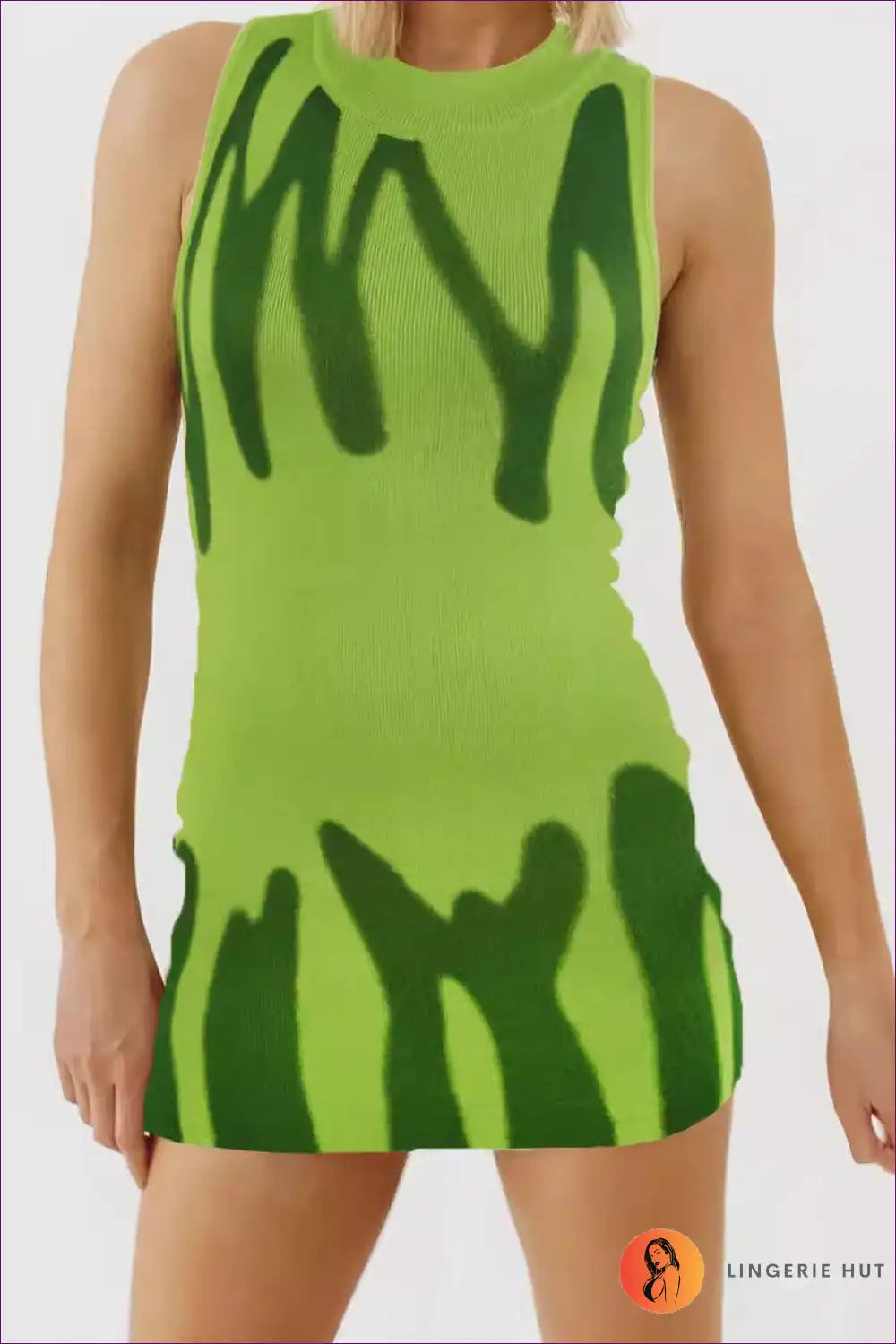 Bodycon Dress with Abstract Print - Everyday Artistry for Bodycon, Casual, Date Night, Dress,