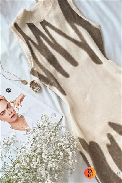 Bodycon Dress with Abstract Print - Everyday Artistry for Bodycon, Casual, Date Night, Dress,