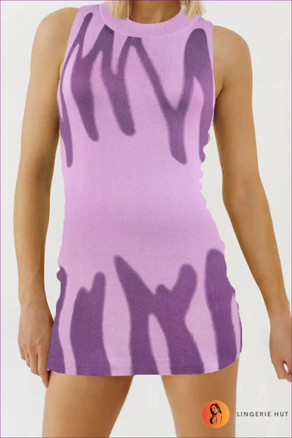 Bodycon Dress with Abstract Print - Everyday Artistry for Bodycon, Casual, Date Night, Dress,