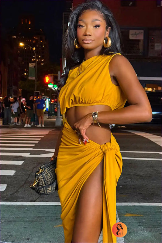 Bodycon Dress with Cut-out Waist - Bold Night Energy for Backless, Bodycon, Clubwear, Cutout,