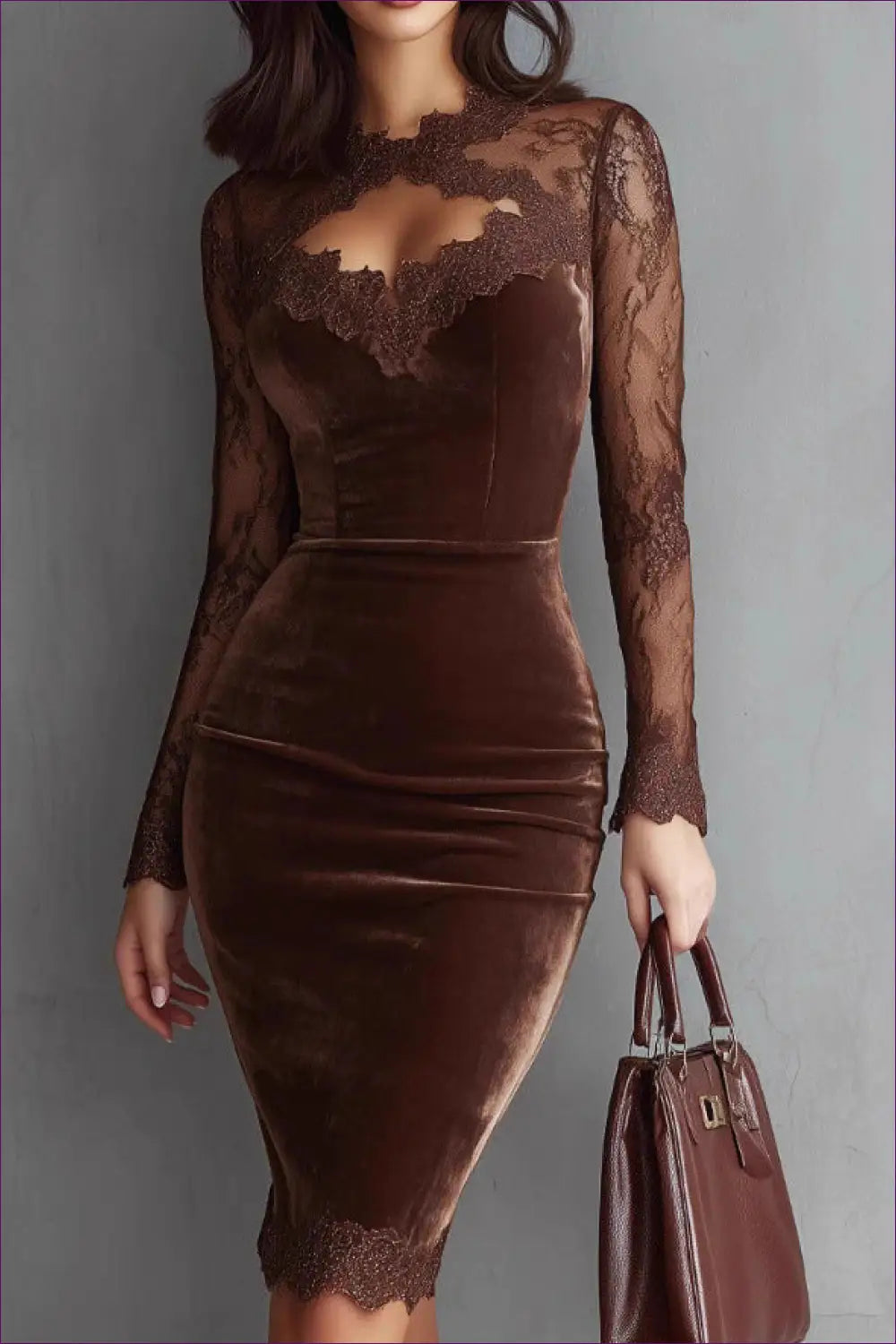 Bodycon Dress with Cutout Detail - Effortless Grace - Casual • Cotton • Dresses • Everyday - Lingerie Hut