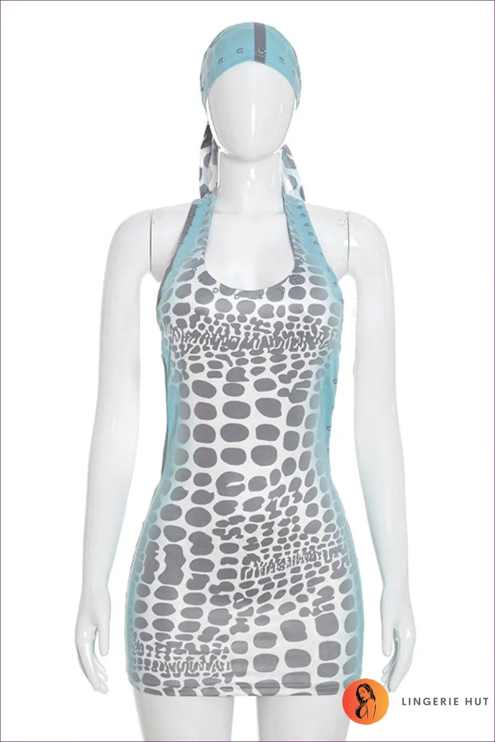 Bodycon Dress with Cutout Detail - Quiet Confidence - s / Green - Casual • Cotton • Dresses • Everyday - Lingerie Hut