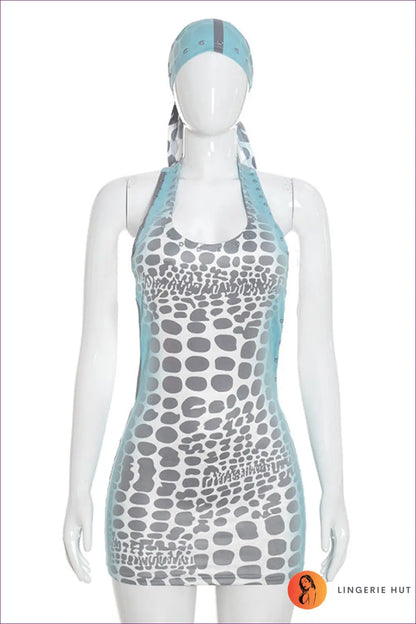 Bodycon Dress with Cutout Detail - Quiet Confidence - s / Green - Casual • Cotton • Dresses • Everyday - Lingerie Hut