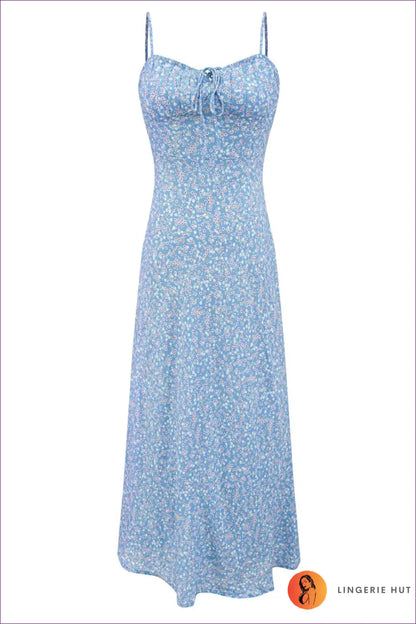 Bodycon Dress with Fitted Waist - Late Afternoon Glow - s / Royal Blue - Casual • Cotton • Dresses • Everyday