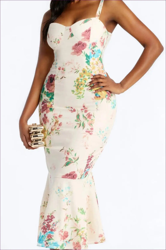 Bodycon Dress with Fitted Waist - Soft Focus Charm - Casual • Cotton • Dresses • Everyday - Lingerie Hut