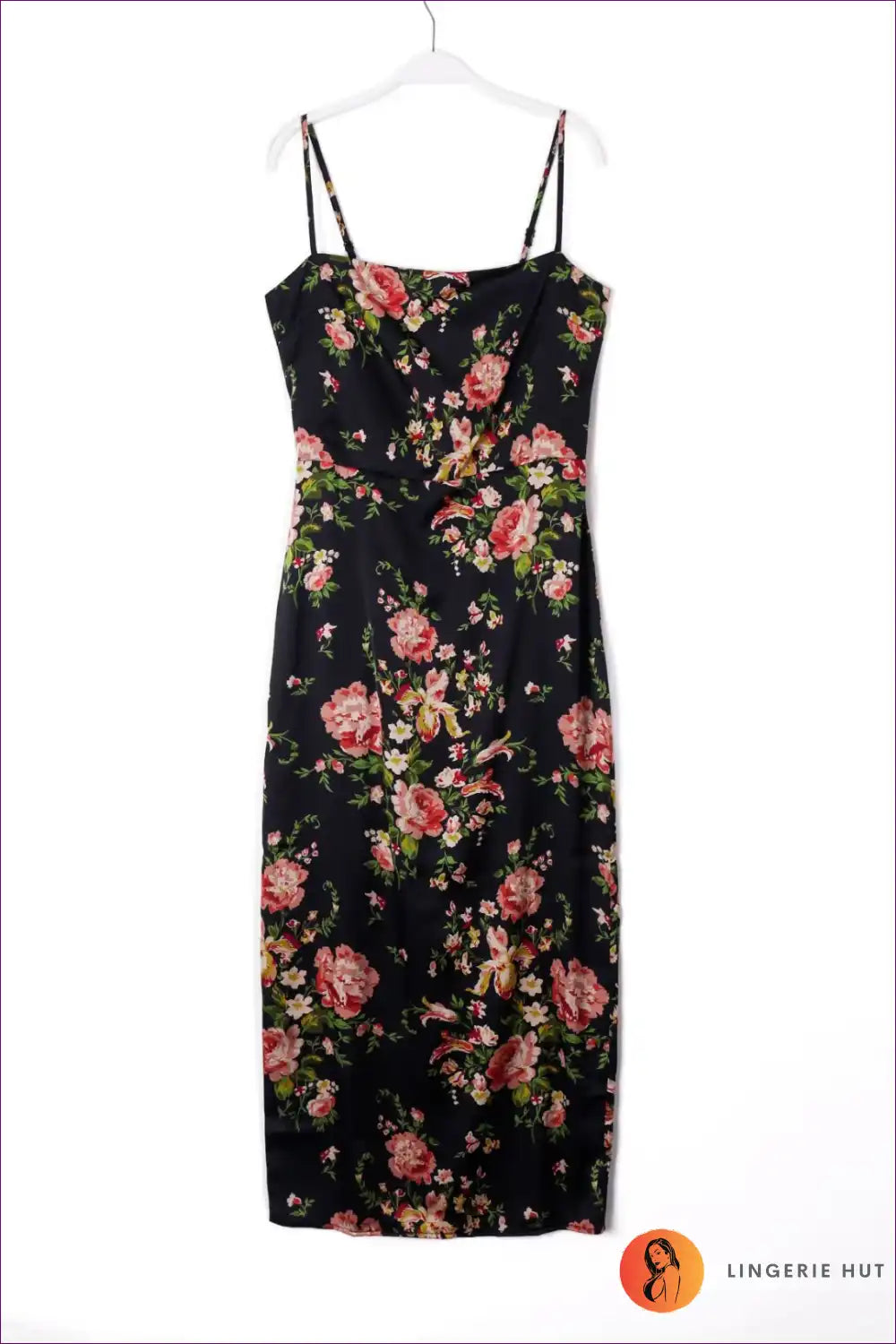 Bodycon Dress with Floral Print - Night out Glamour for All Season, Bodycon, Date Night, Dress, Evening Wear