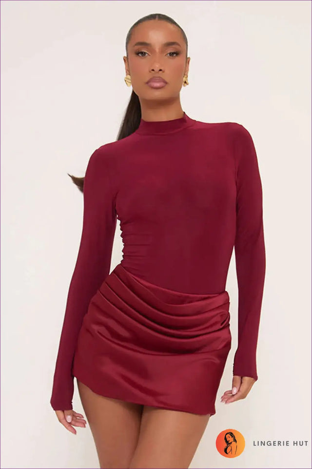 Long Sleeve Mini Dress