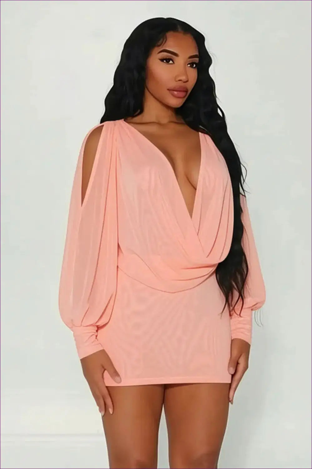 Bodycon Dress with Tie Waist Detail - Everyday Radiance - Backless • Casual • Cotton • Dresses - Lingerie Hut