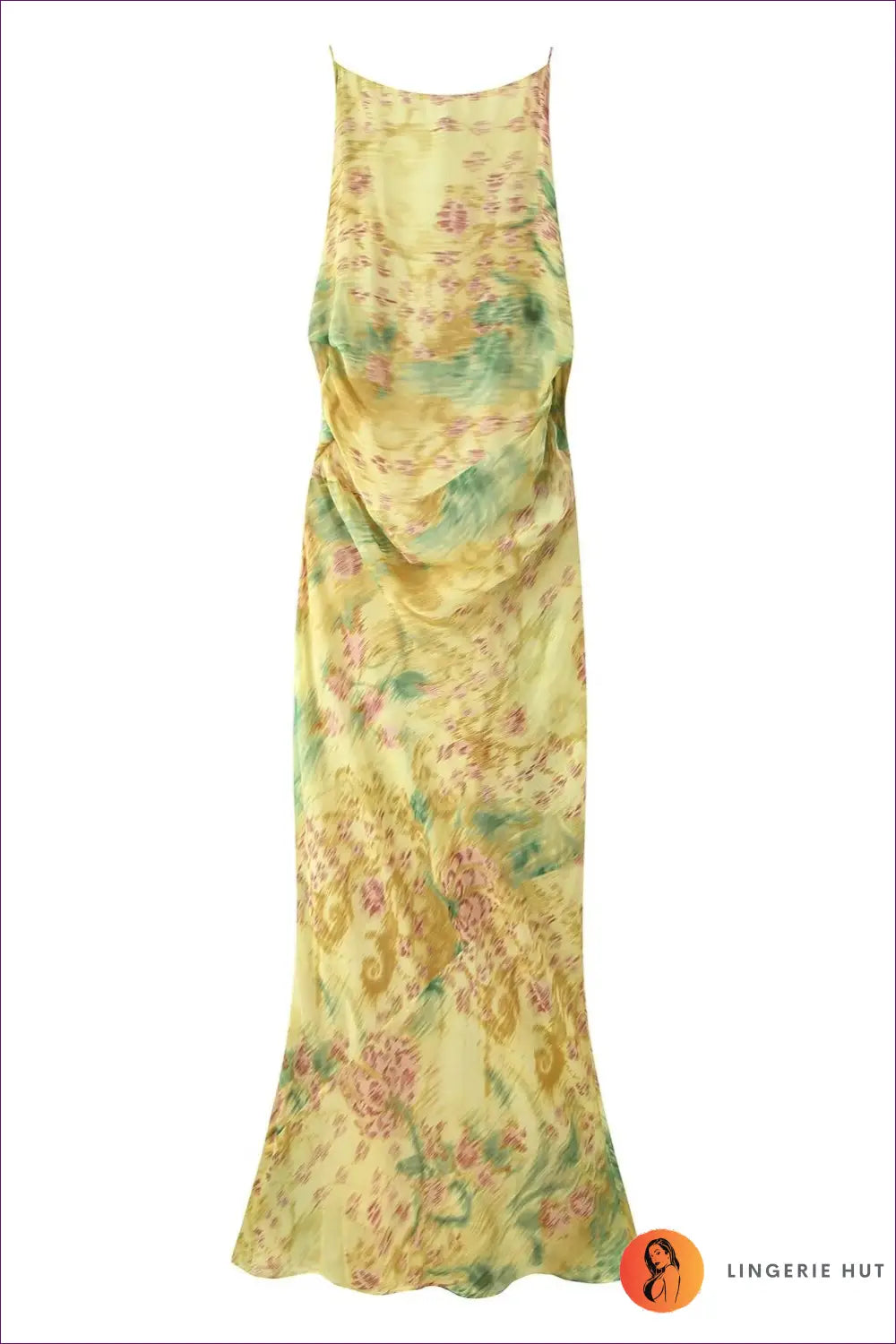Bodycon Dress with Waist Detail - Effortless Grace - Xs / Yellow - Casual • Cotton • Dresses • Everyday - Lingerie Hut