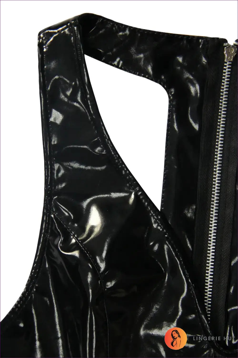 Bodycon Midi Dress with Plunge Neck - Night Club Gloss - Clubwear • Date • just in - Lingerie Hut