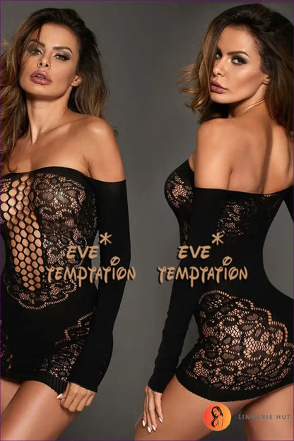 Bodystocking with Lattice Cut-outs - Bedroom Confidence Unlocked for Bodysuit, Boudoir, Cutout, Date Night,