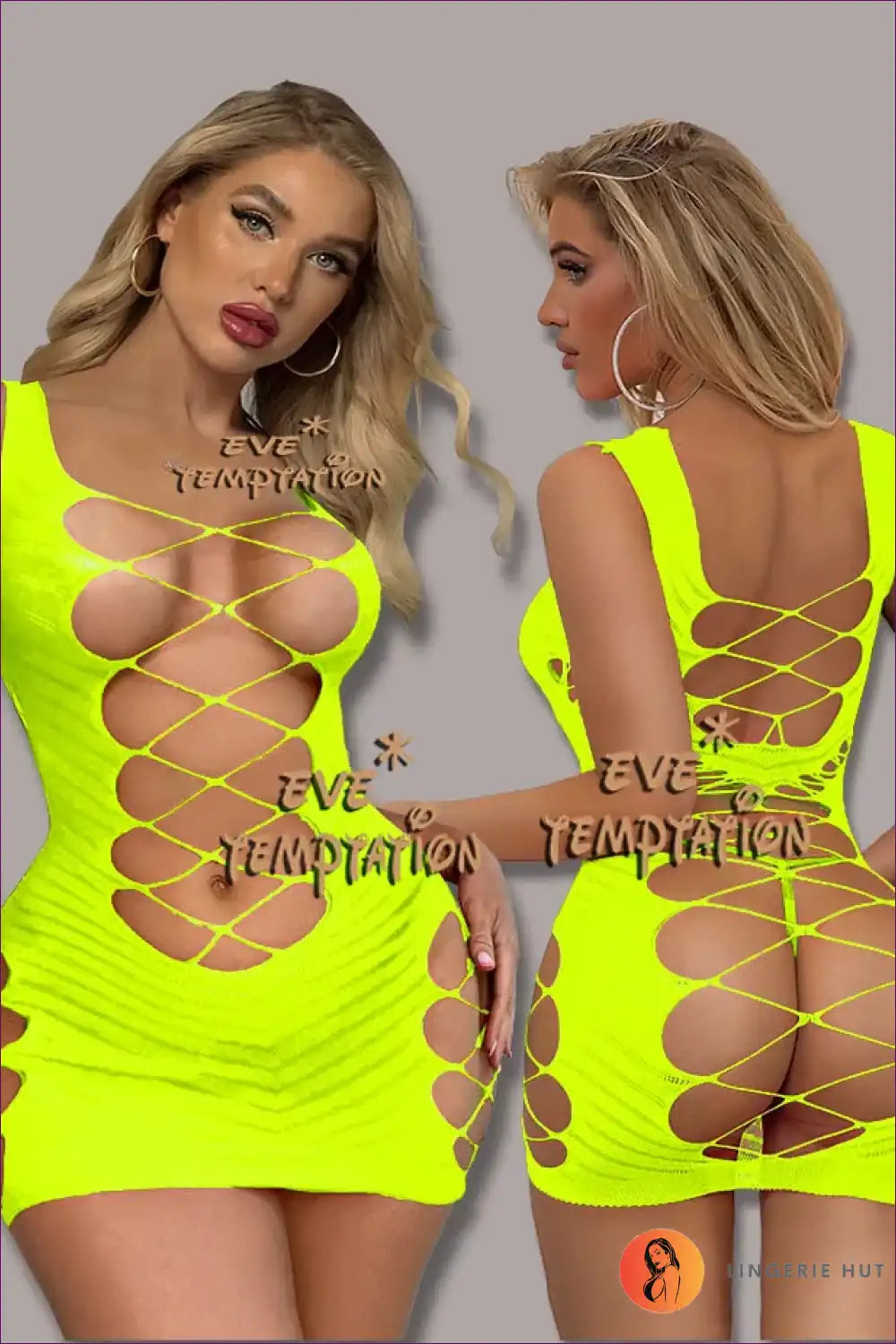 Bodystocking with Lattice Cut-outs - Bedroom Confidence Unlocked for Bodysuit, Boudoir, Cutout, Date Night,