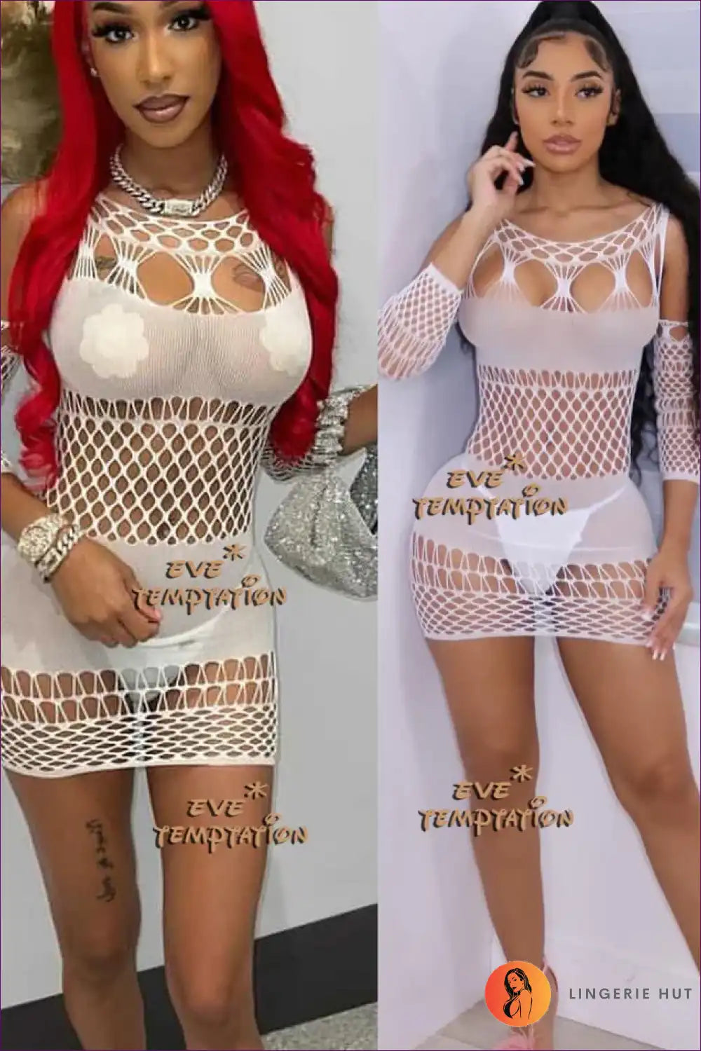 Bodystocking with Lattice Cut-outs - Bedroom Confidence Unlocked for Bodysuit, Boudoir, Cutout, Date Night,