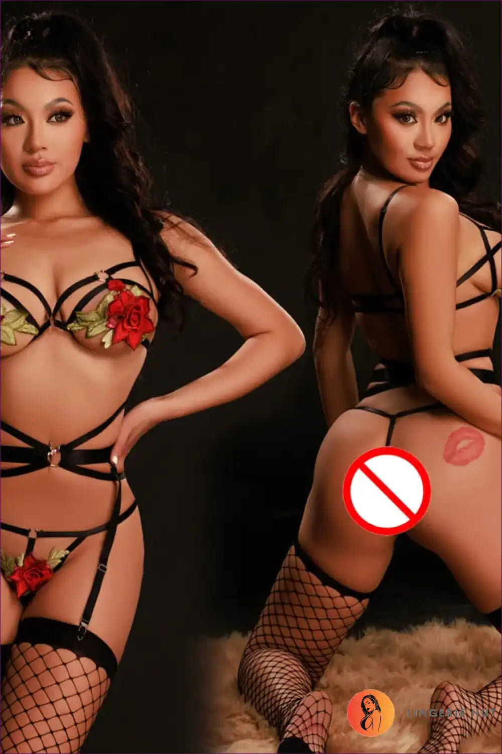 Bodysuit with Sheer Mesh Panels - After-dark Confidence for Bodysuit, Boudoir, Clubwear, Date Night, Evening