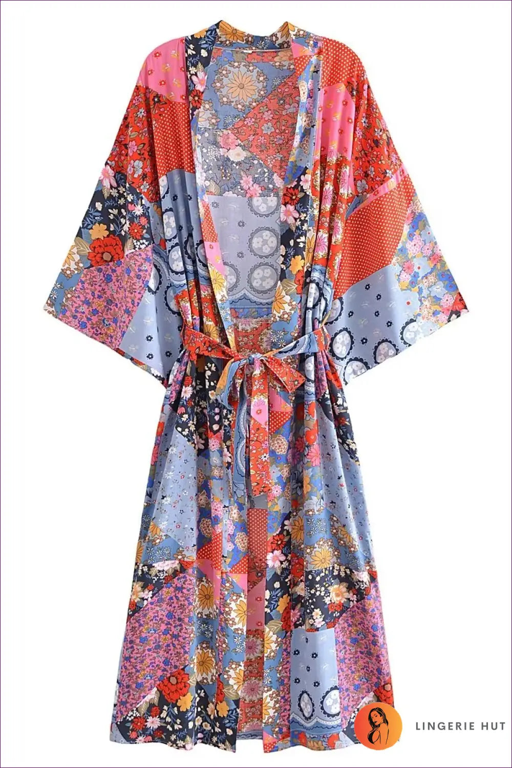 Boho 3-piece co Ord Set - Free-spirited Elegance - s / Multi-2 - Sleepwear & Loungewear - Lingerie Hut - Beachwear