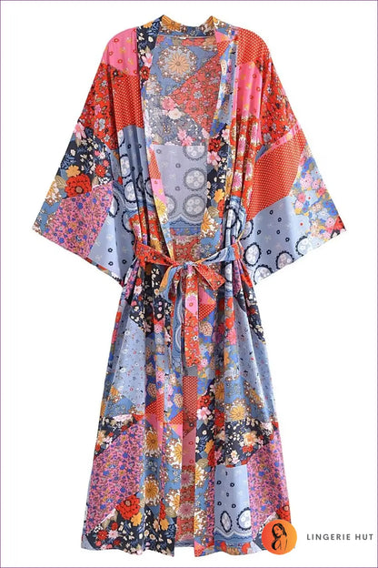 Boho 3-piece co Ord Set - Free-spirited Elegance - s / Multi-2 - Sleepwear & Loungewear - Lingerie Hut - Beachwear