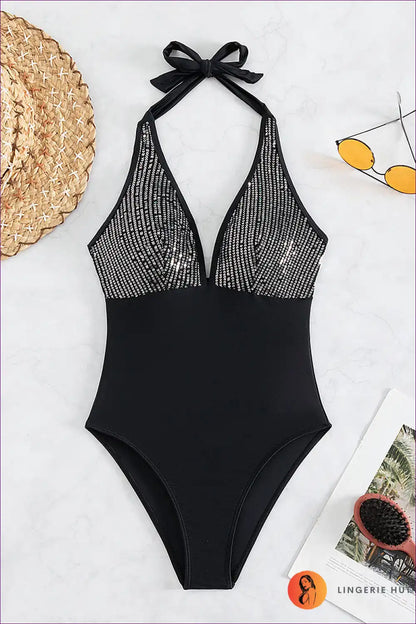 The Boho Bliss Halter Swimsuit Is a Dazzling Fit For Anyone Who Loves To Blend Bohemian Style With Beachside