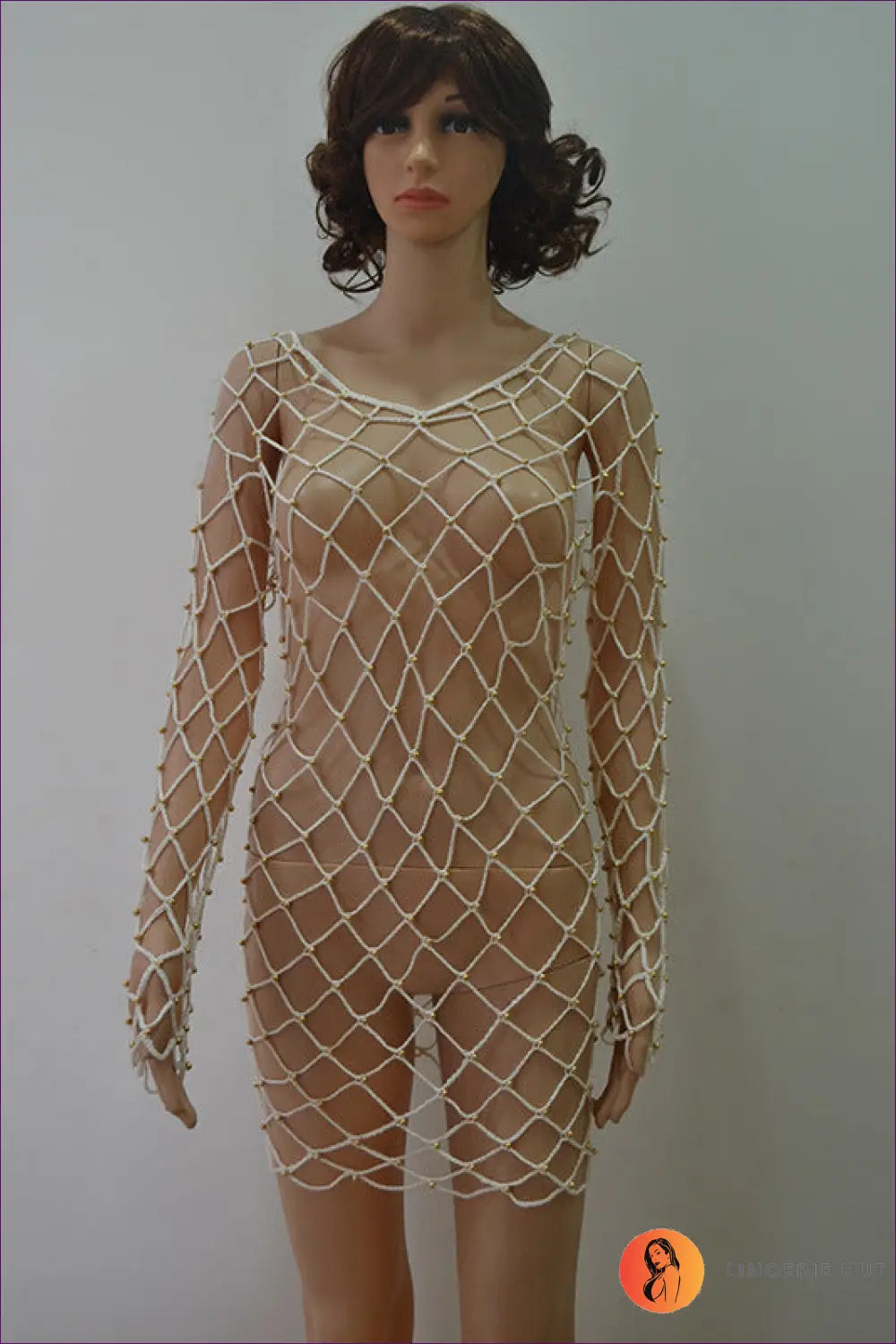 Boho Crochet Beach Cover Up Dress - Summer Evenings Sorted - s / White - Dresses - Lingerie Hut - Beachwear • Cotton