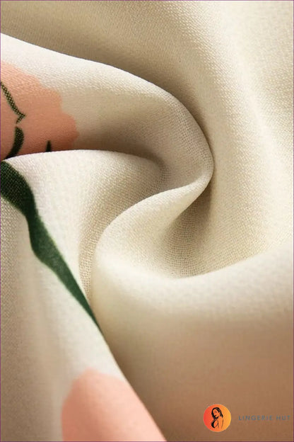 Boho Floral Midi Dress with Split - Effortless Holiday Style - Dresses - Lingerie Hut - A-line • Casual