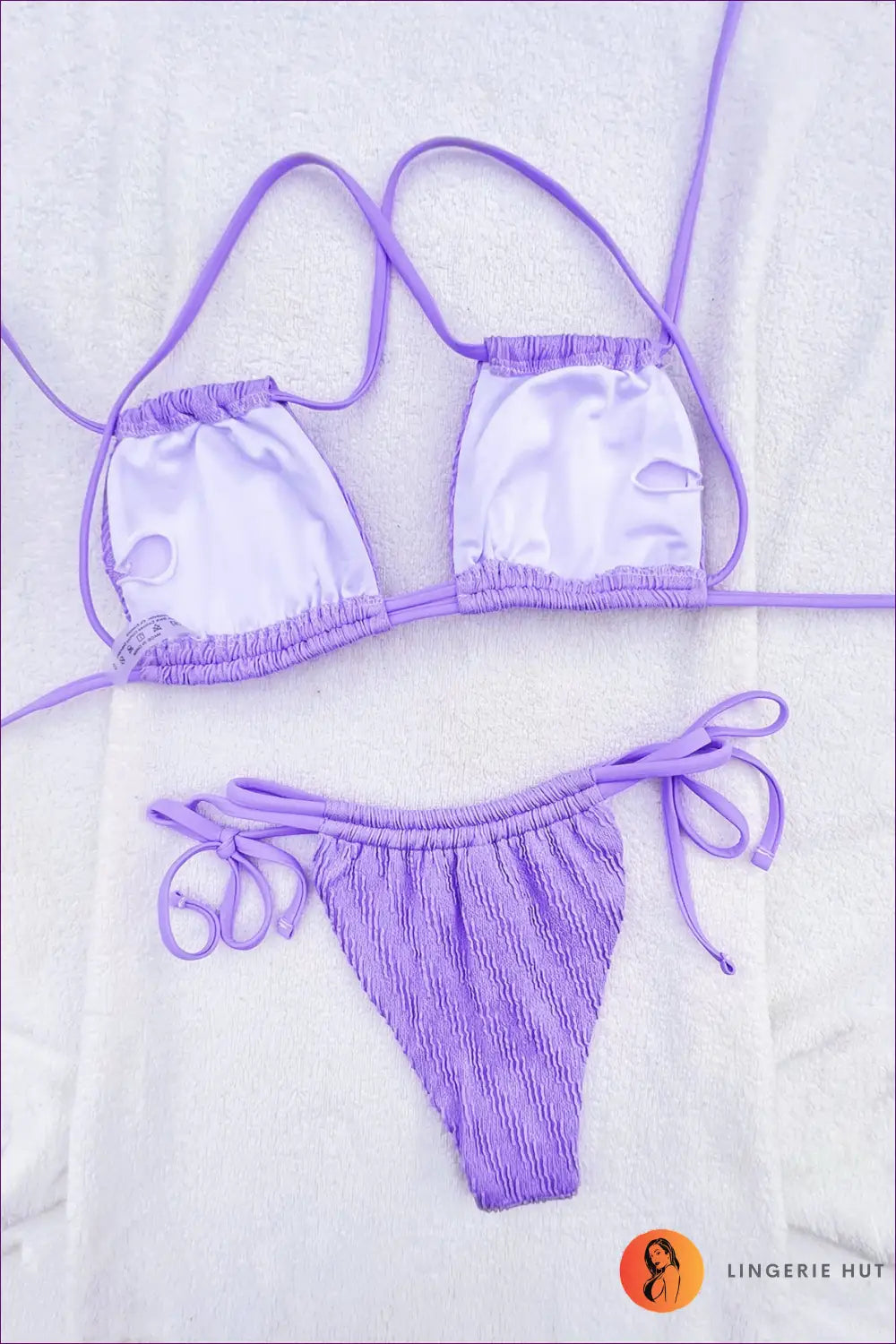 Boho Halter Bikini - Effortless Summer Energy - Swimwear - Lingerie Hut - Beachwear • Casual • Everyday