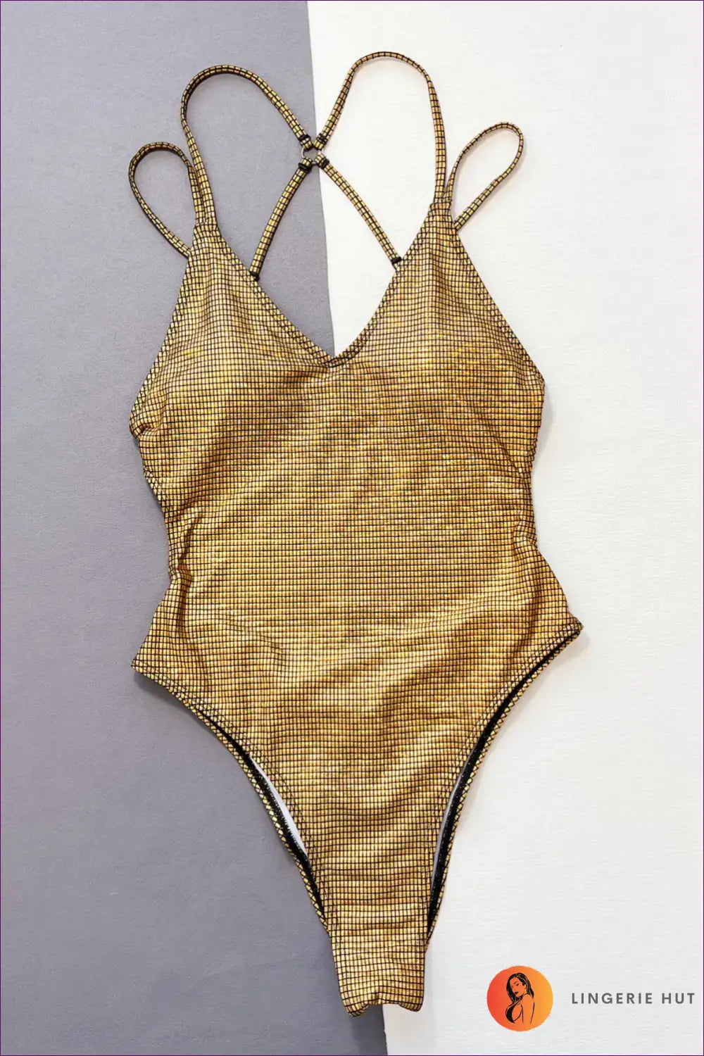 Boho One-piece Swimwear - Summer Escape Mood - Backless • Cutout • Glamour • Polyester • Sheer - Lingerie Hut