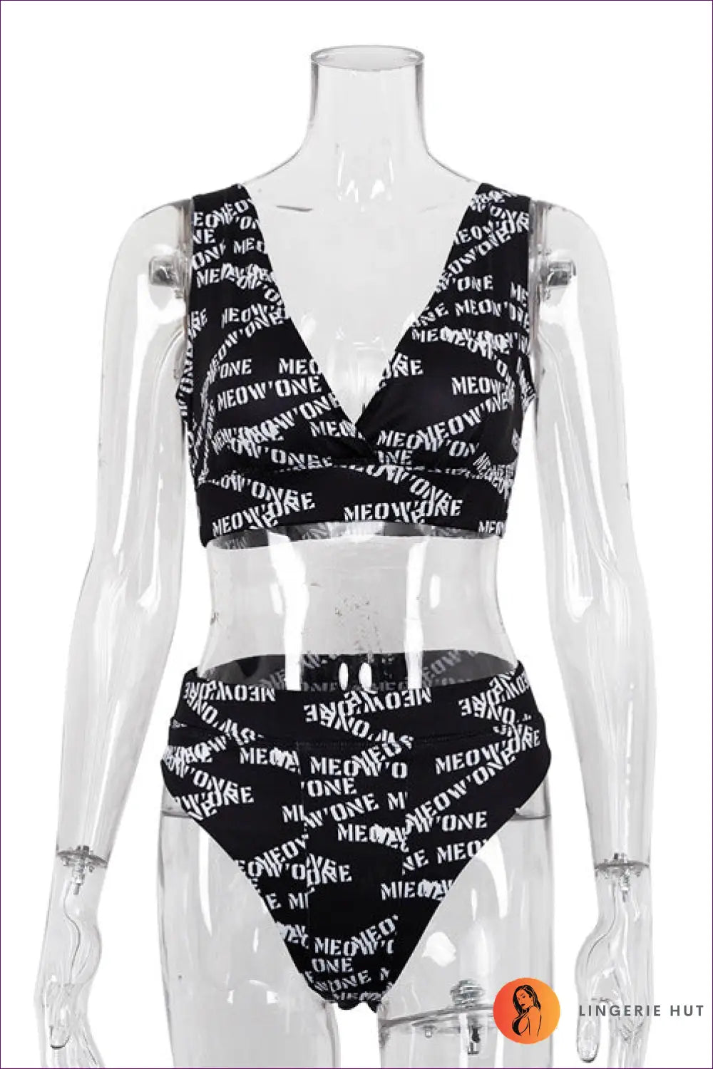 Boho Split Bikini Set - Effortless Summer Escape - s / Black - Swimwear - Lingerie Hut - Beachwear • Casual • Modest