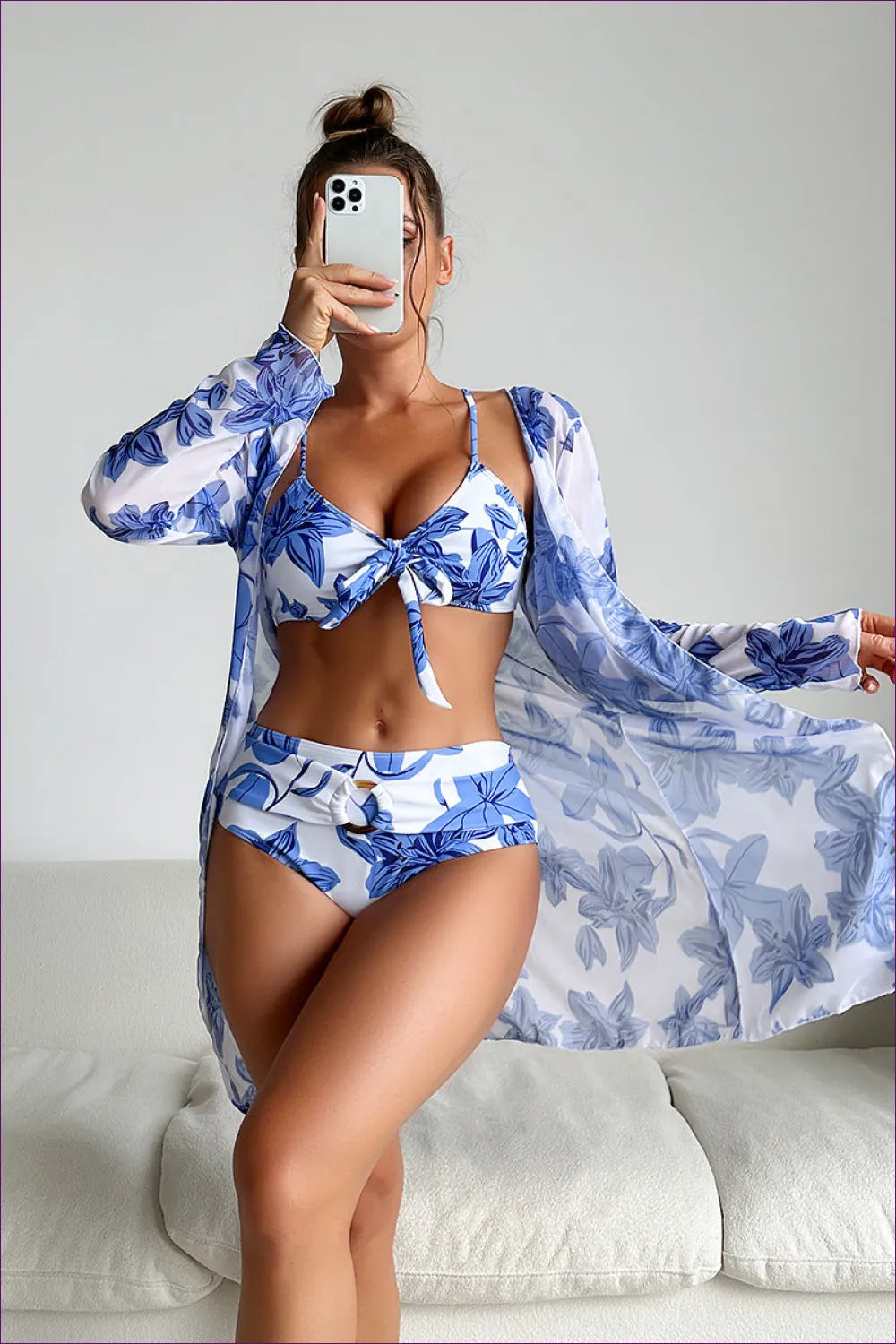 Boho Tropical Bikini Set – Summer Swimwear For x