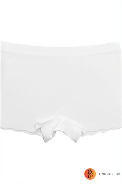 Boxers with Seamless Construction - Everyday Confidence - Xs / White - Shapewear - Lingerie Hut - Activewear • All