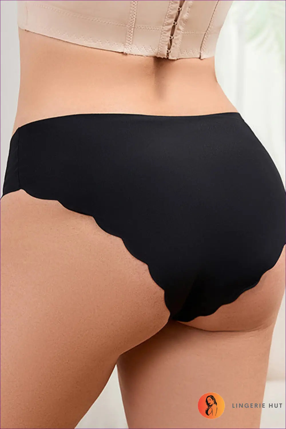 Scalloped Edge Brief - Everyday Confidence Classic Detail - Top - Lingerie Hut - All Season • Casual • Header-fixed