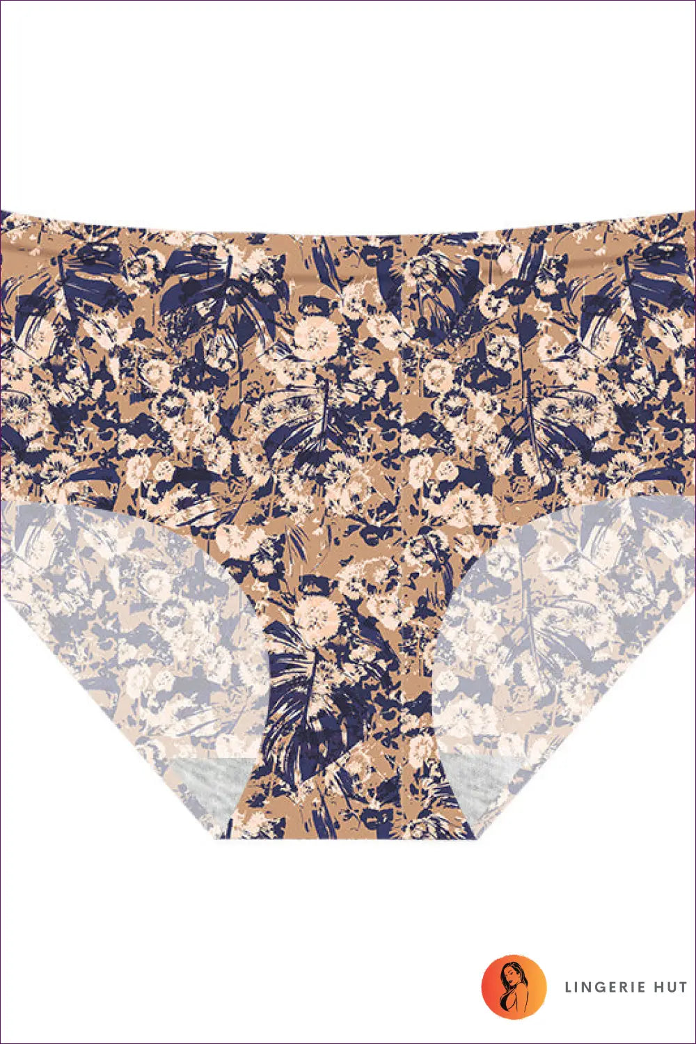 Briefs with Floral Print - Everyday Confidence - Xs / Dark Blue Hand-held Fireworks - Top - Lingerie Hut - Activewear