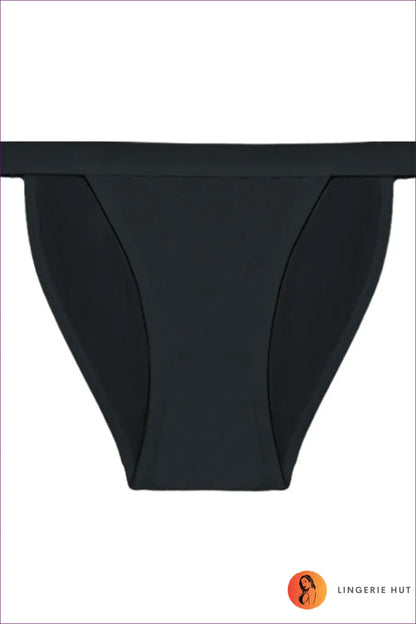 Briefs with Low-rise Cut - Everyday Confidence - Xs / Black - Loungewear - Lingerie Hut - All Season • Casual • Cotton