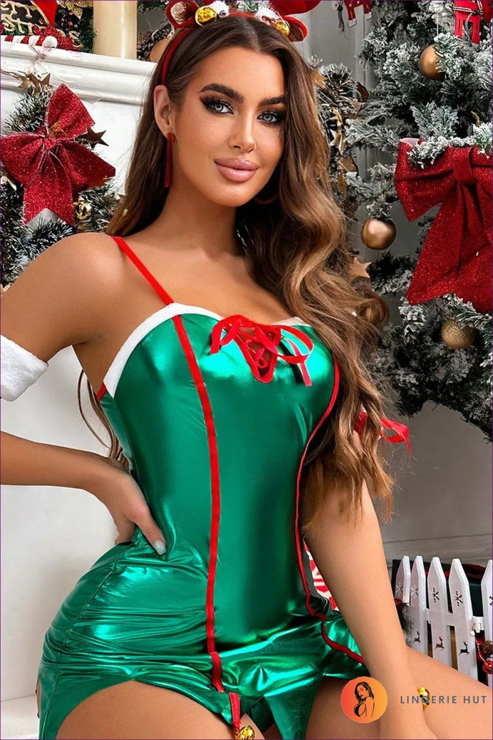 Wrap Yourself In The Spirit Of Season With Lingerie Hut’s Bronzing Christmas Nightdress - Your Festive
