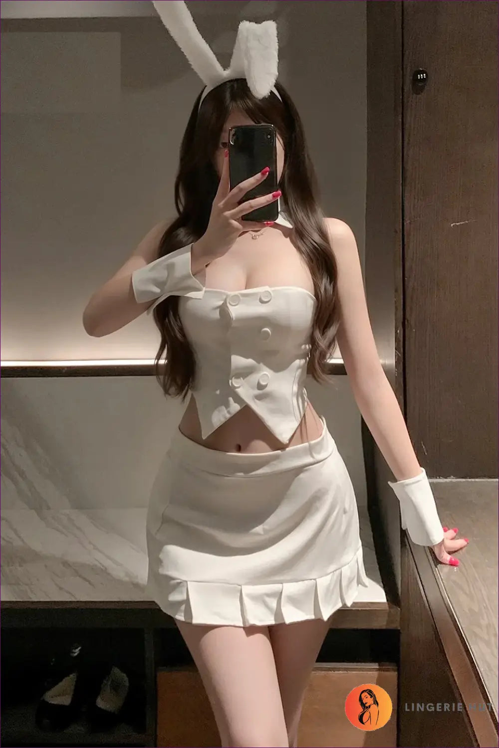 Bunny Costume with Cutout Waist Blazer - Sporty Confidence - Halloween • just in • Party • Role Play - Lingerie Hut