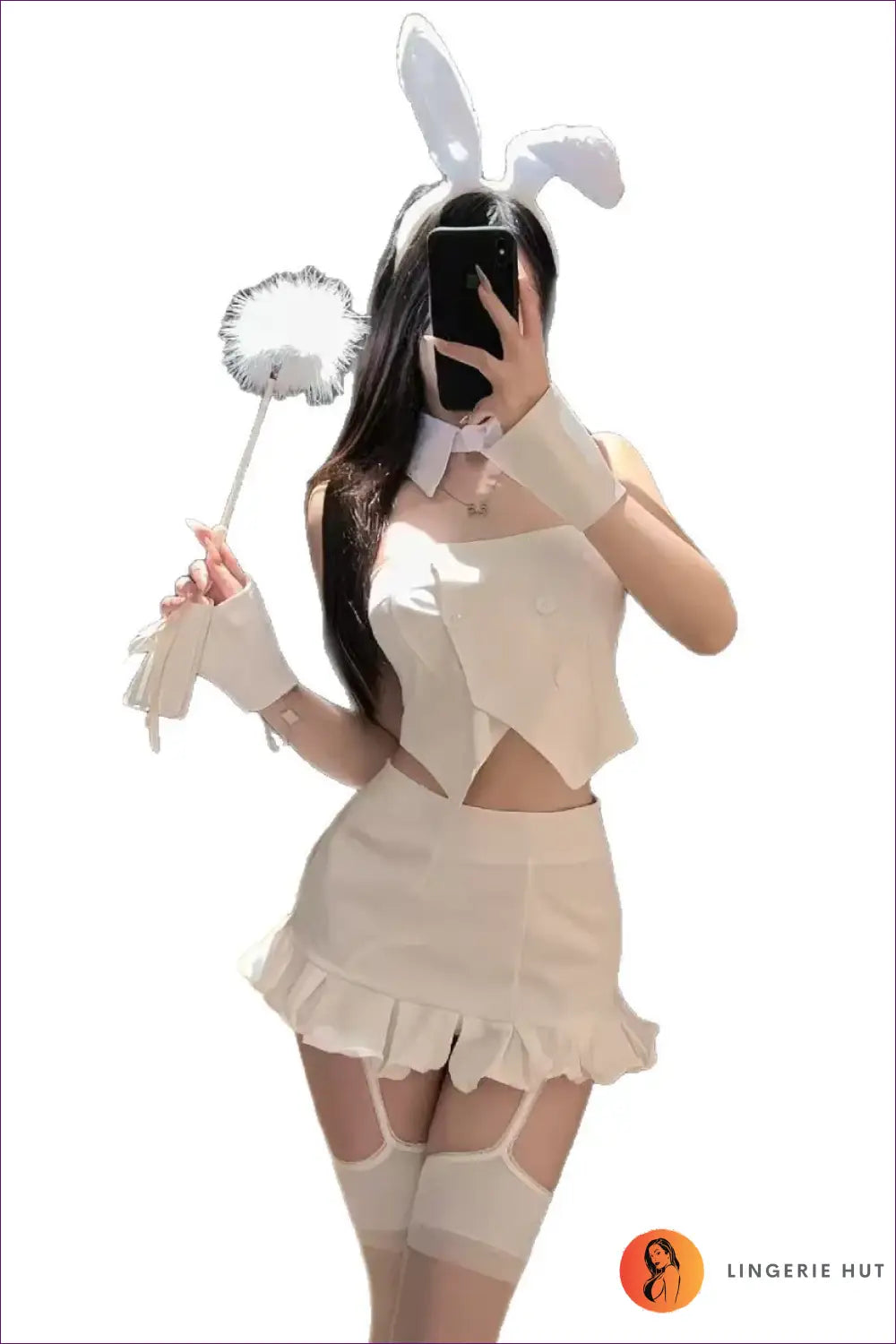 Bunny Costume with Cutout Waist Blazer - Sporty Confidence - Halloween • just in • Party • Role Play - Lingerie Hut