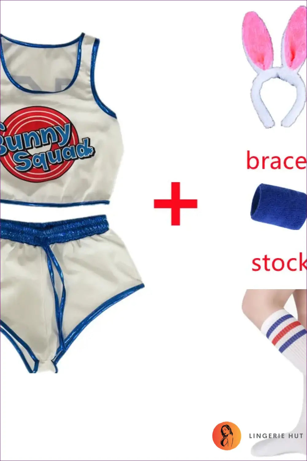 Bunny Costume for Women - Fantasy Roleplay Ready - 05 / s - Lingerie Hut - Glamour • Halloween • Mesh