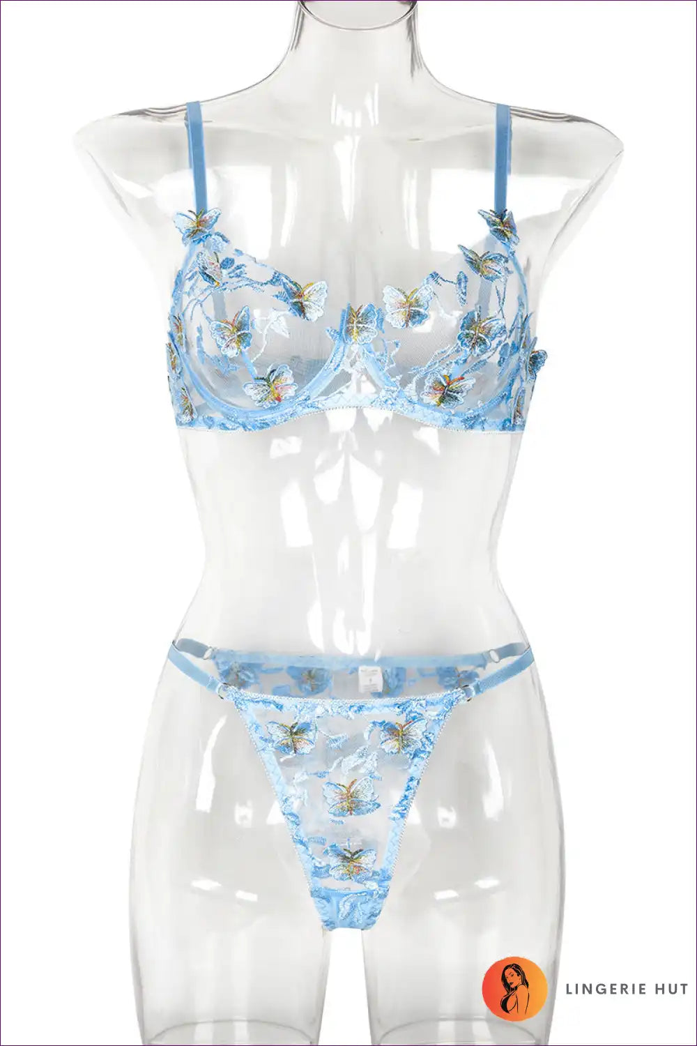 Indulge In The Allure Of Romance With Lingerie Hut’s Butterfly Bliss Bra Set - a Perfect Blend Butterfly