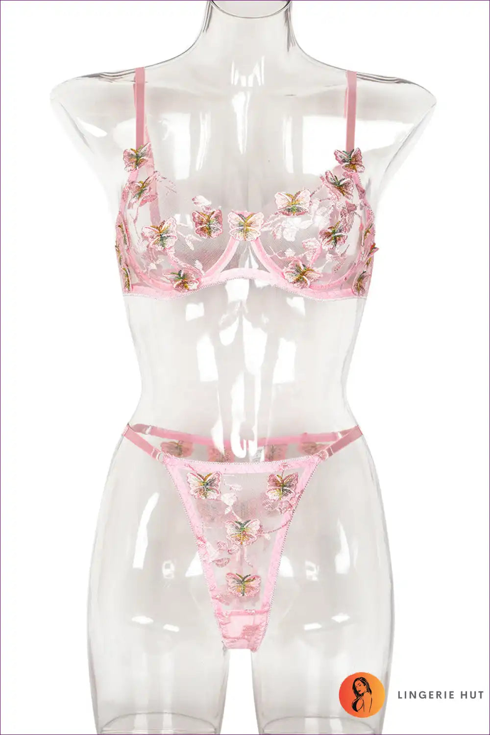 Indulge In The Allure Of Romance With Lingerie Hut’s Butterfly Bliss Bra Set - a Perfect Blend Butterfly