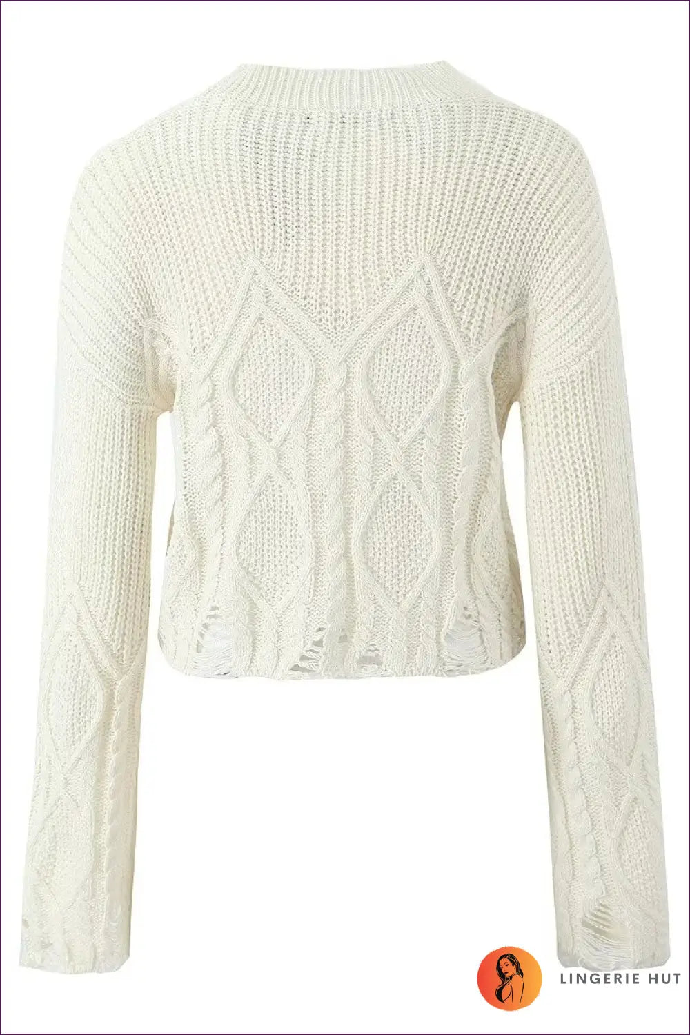 Cable Knit Mini Dress - Winter Warmth with Style - Dresses - Lingerie Hut - Autumn • Casual • Cotton • Everyday