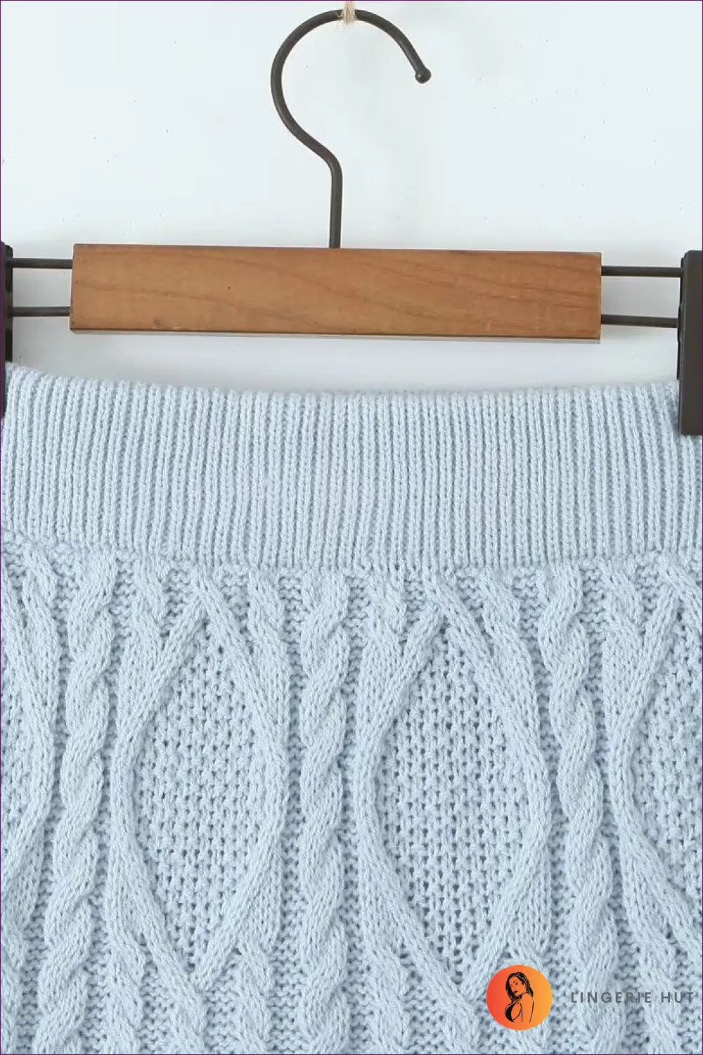 Cable Knit Mini Dress - Winter Warmth with Style - Dresses - Lingerie Hut - Autumn • Casual • Cotton • Everyday