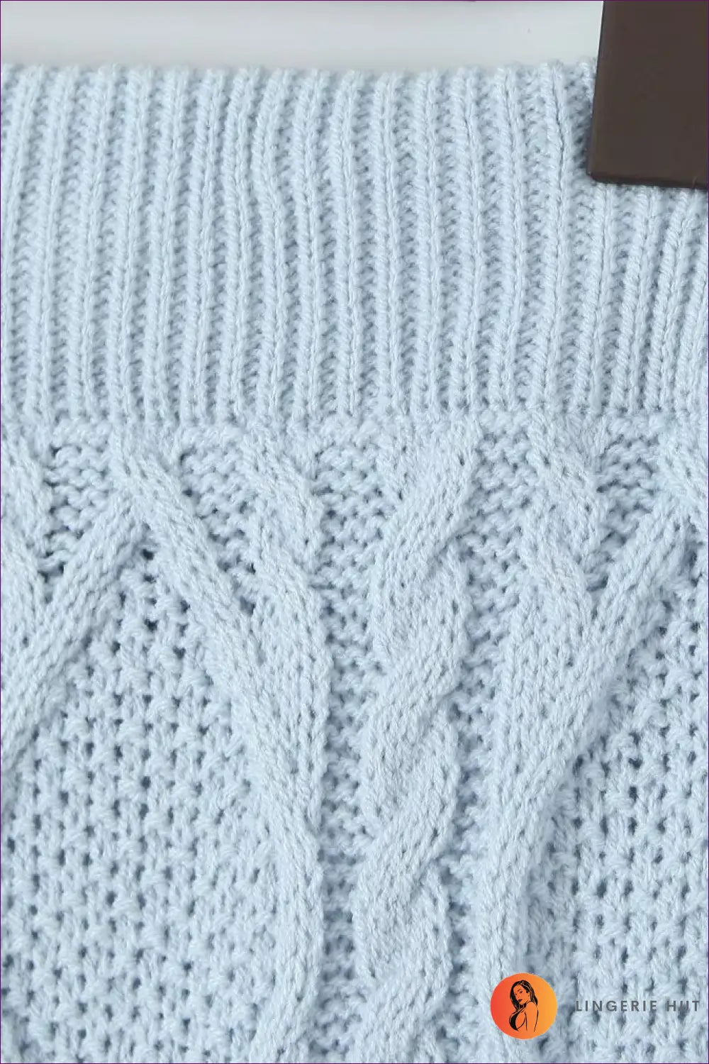 Cable Knit Mini Dress - Winter Warmth with Style - Dresses - Lingerie Hut - Autumn • Casual • Cotton • Everyday