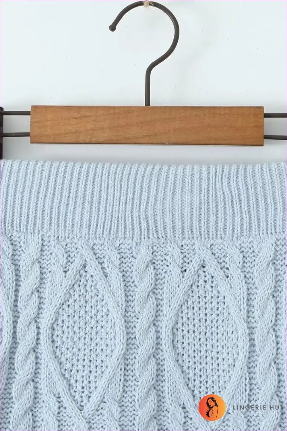 Cable Knit Mini Dress - Winter Warmth with Style - Dresses - Lingerie Hut - Autumn • Casual • Cotton • Everyday