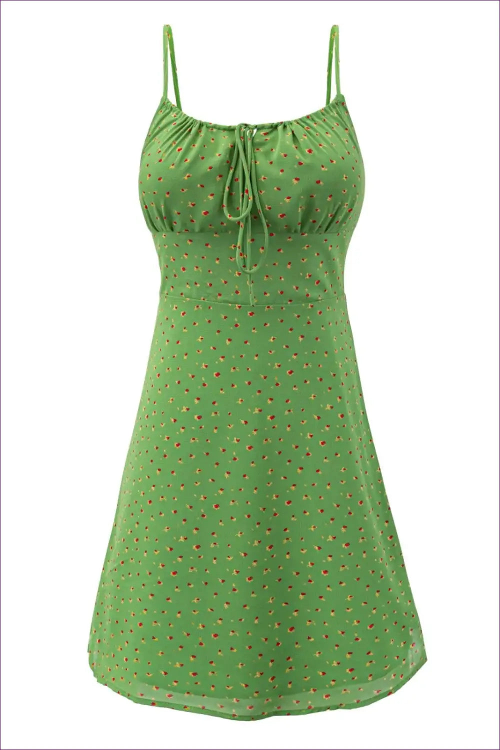 Cami Dress with Tie Waist Detail - Breezy Sophistication - Casual • Cotton • Dresses • Everyday - Lingerie Hut