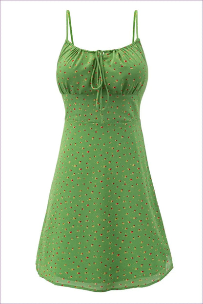 Cami Dress with Tie Waist Detail - Breezy Sophistication - Casual • Cotton • Dresses • Everyday - Lingerie Hut