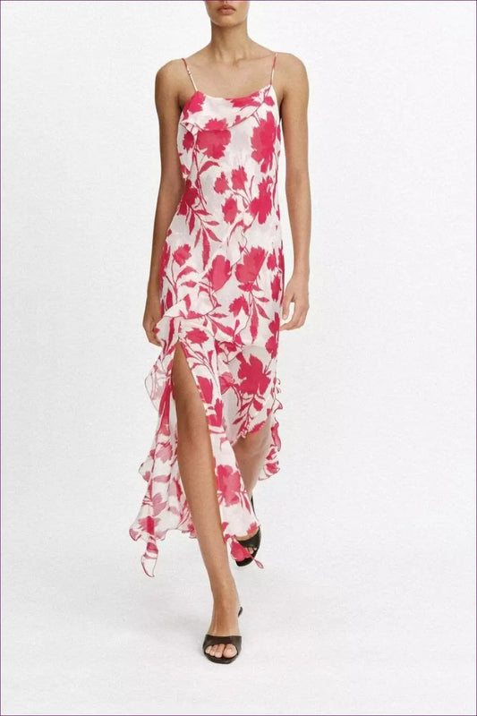 Cami Dress with Tie Waist Detail - Daylight Romance - Backless • Casual • Cotton • Dresses - Lingerie Hut