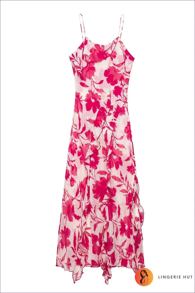 Cami Dress with Tie Waist Detail - Daylight Romance