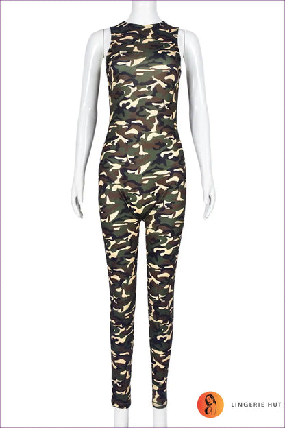 Step Into The Limelight With Our Camo Queen Jumpsuit. It’s Not Just a Look; It’s Lifestyle. Ready To Make